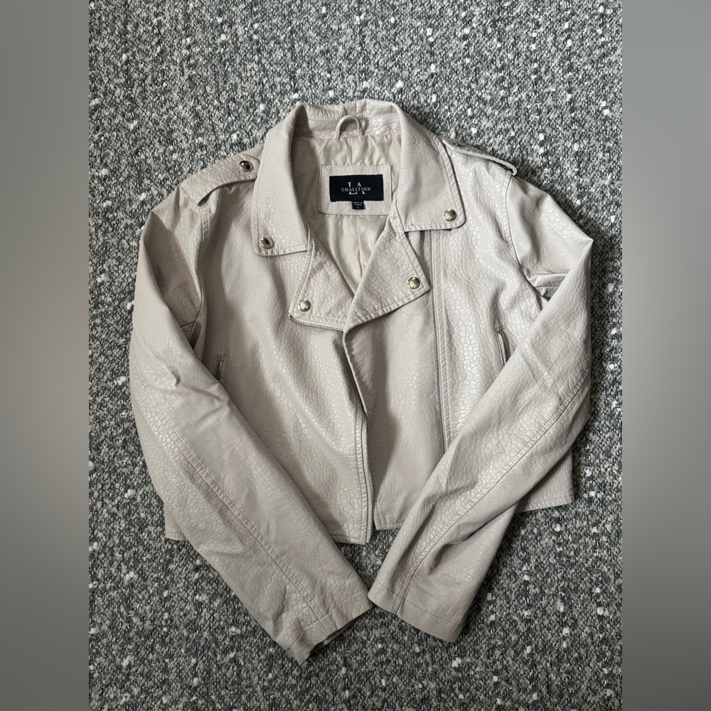 Coalition LA Studded Leather Jacket